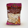 Bag of TRS Black Eye Beans on a white background