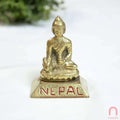 Brass Buddha murti