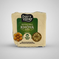 Packaged product of Dairy Valley Buffalo Milk Khoya Mawa on a white background