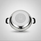 Diamond white induction karahi