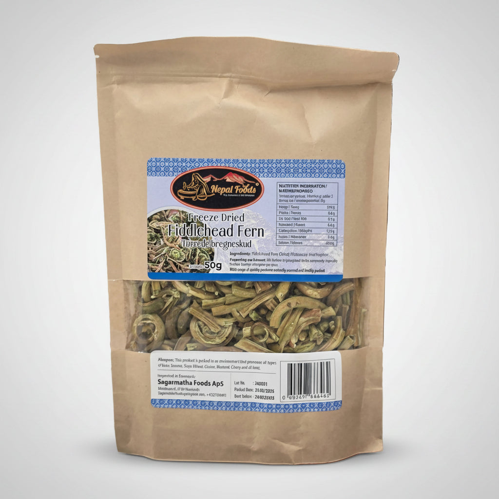 Tørret Fiddlehead Bregne / Niguro - 50g