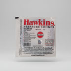 Hawkins pressure cooker gasket packaging on a white background
