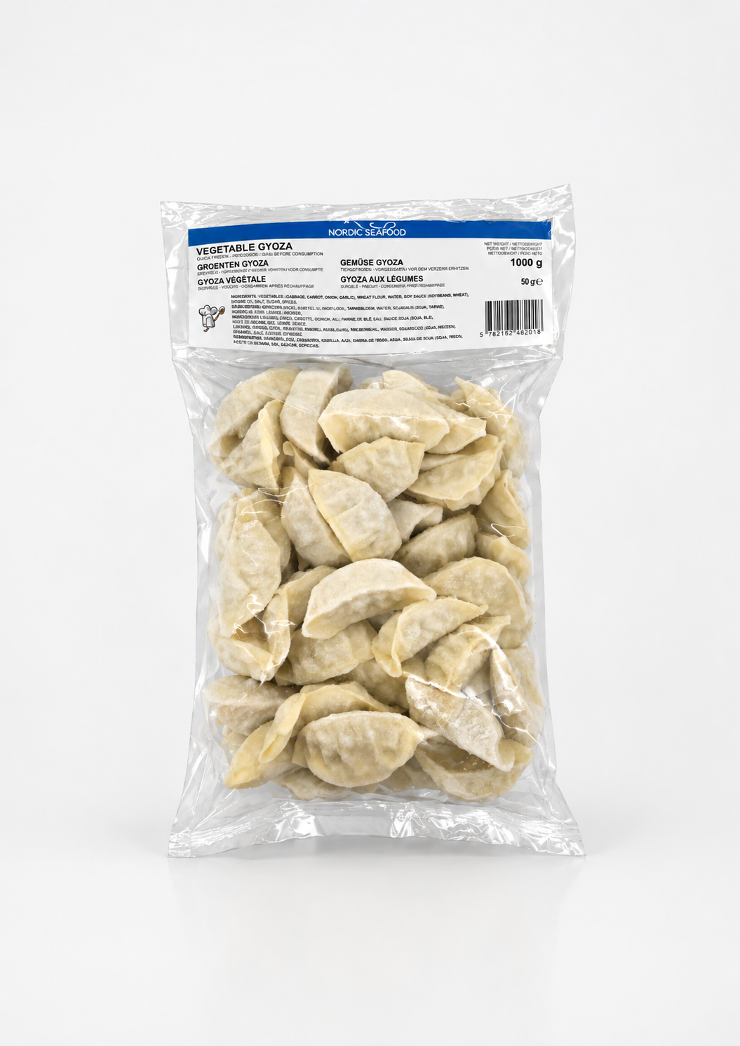 Vegetable Gyoza - 1kg (Frozen)