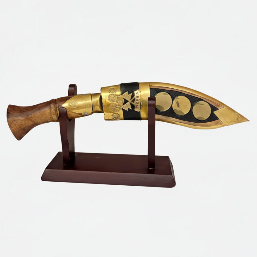 Khukuri set with stand