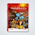 Cover of 'Mahabharata for children' book with colorful illustrations and Pegasus branding.