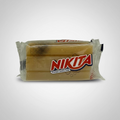 Packaged bar of Nikita soap on a white surface with a plain background