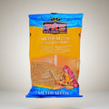Bag of TRS Methi Seeds on a white background
