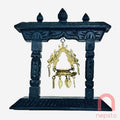 Wooden frame with panas