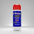 Vixen Carrom Powder container on a gray background