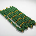 A set of green traditional Nepalese naugadi with yellow decorative elements, displayed against a white background with a watermark/logo in the bottom right corner.