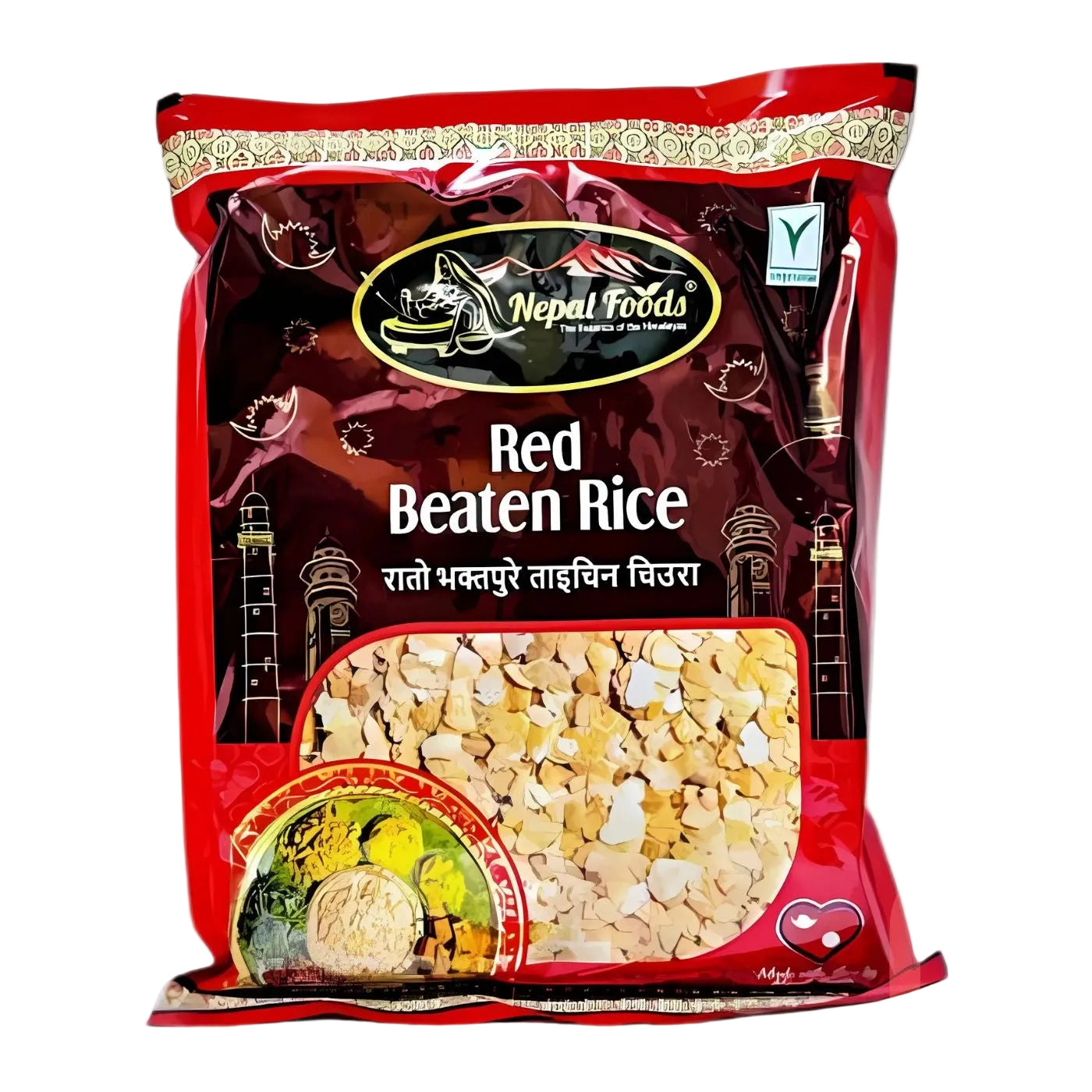 Red Beaten Rice / Bhaktapure Taichin Chiura - 700g