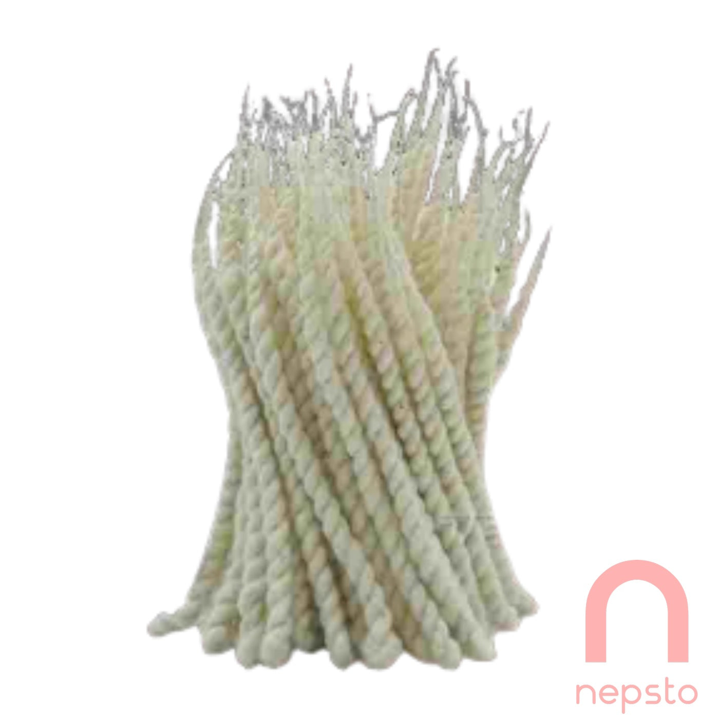 Handmade Cotton Batti (Bundle of 100)