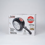 Hawkins Contura Black frying pan packaging on a white background