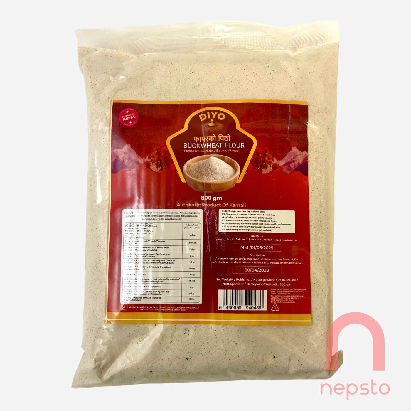 Buckwheat flour - 800g