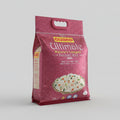Bag of Guard Ultimate Basmati Rice on a gray background