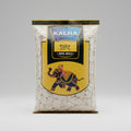 A packaged product labeled 'Kalra Trading' with a visual of an elephant and text indicating it is a 1kg bag of 'Poha', a type of rice.
