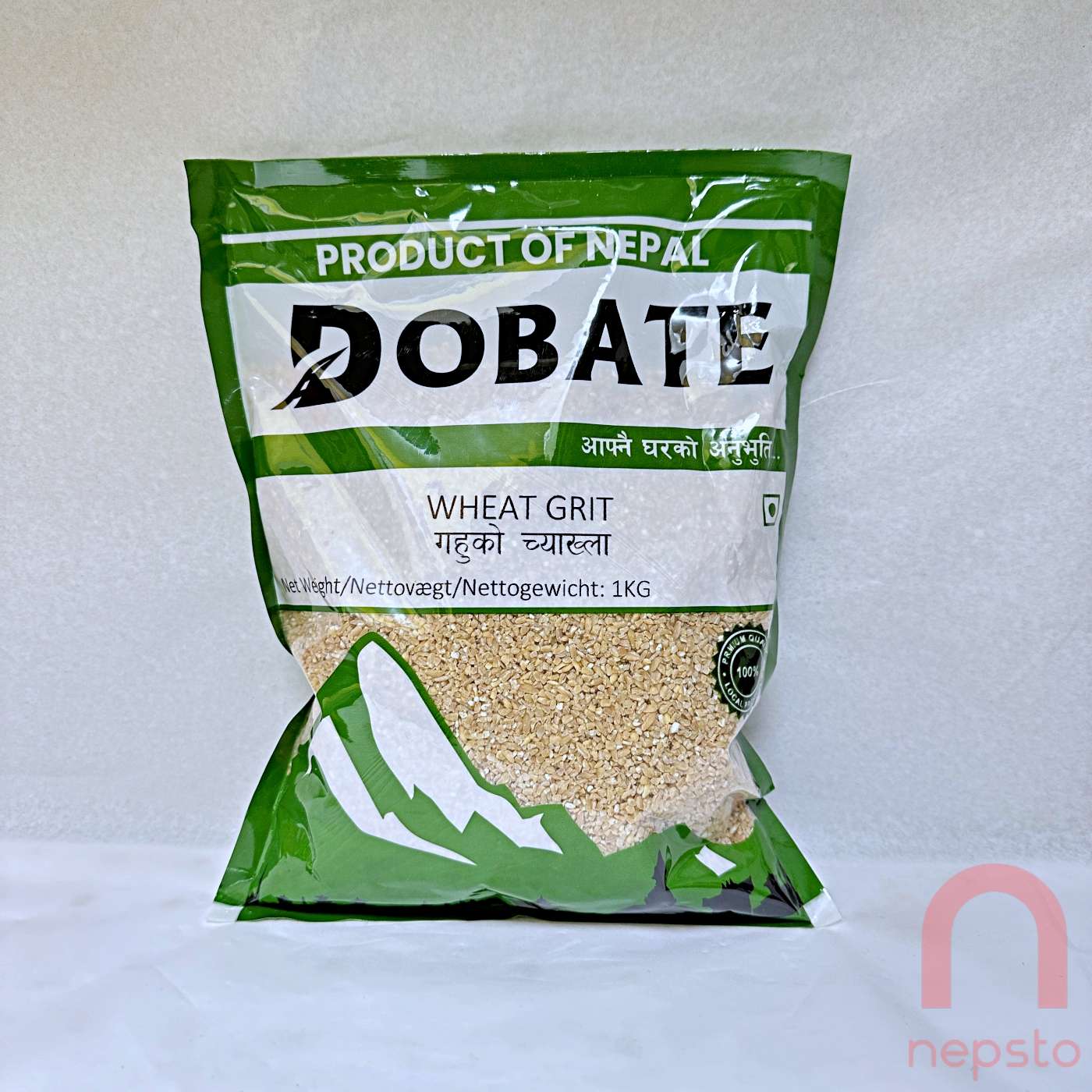 Wheat grit - 1kg (Dobate)