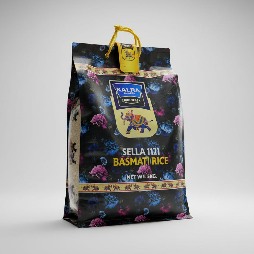 Kalra Sella Basmati Ris - 5 kg