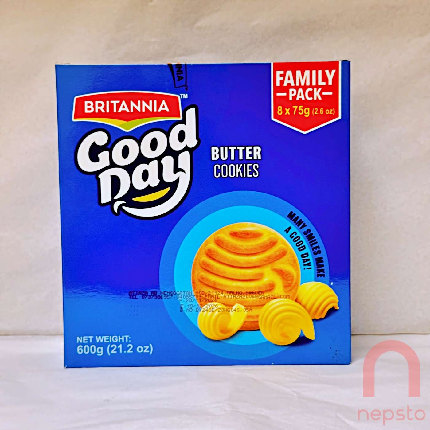 Goodday Butter Cookies - 600g