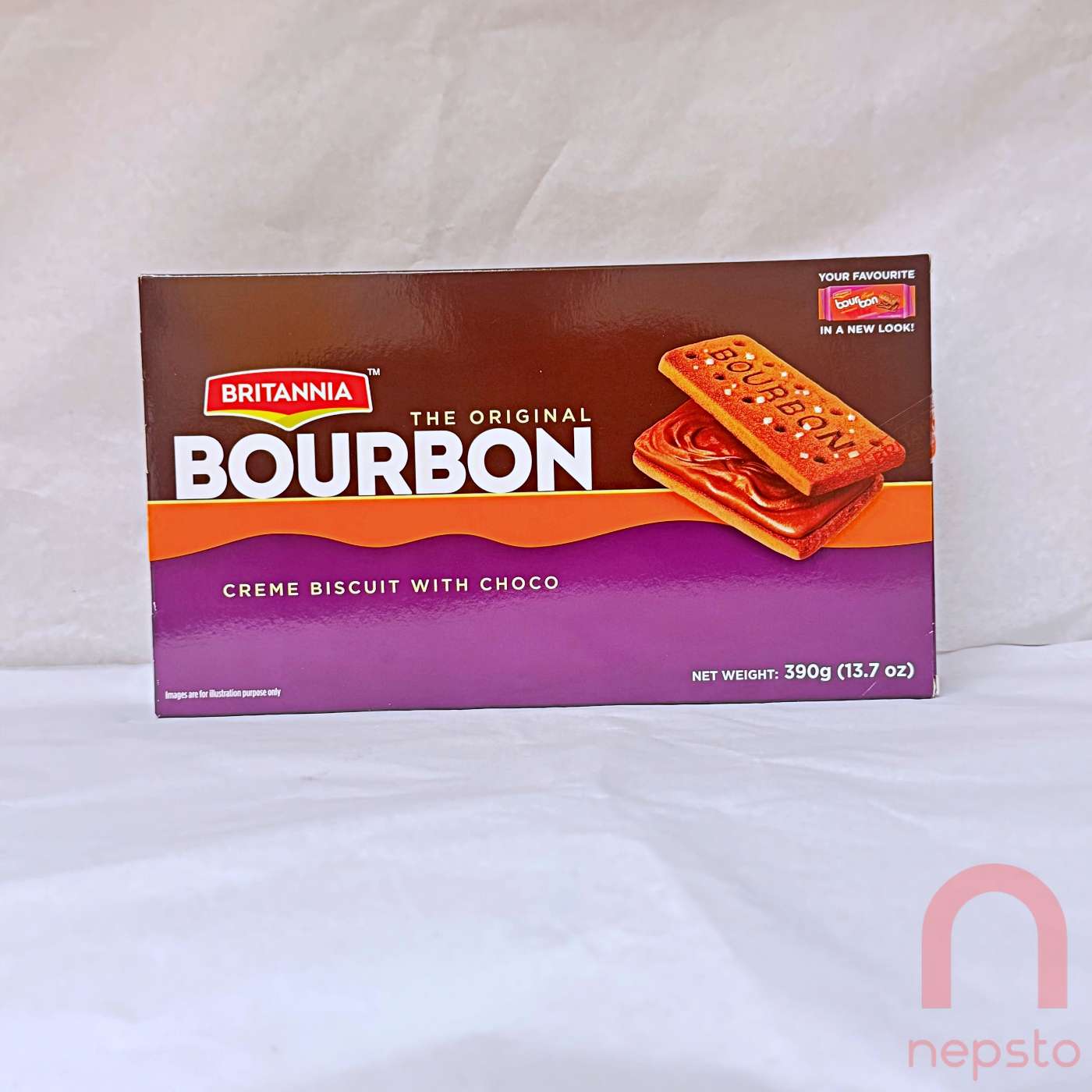 Bourbon Creme Biscuit - 390g