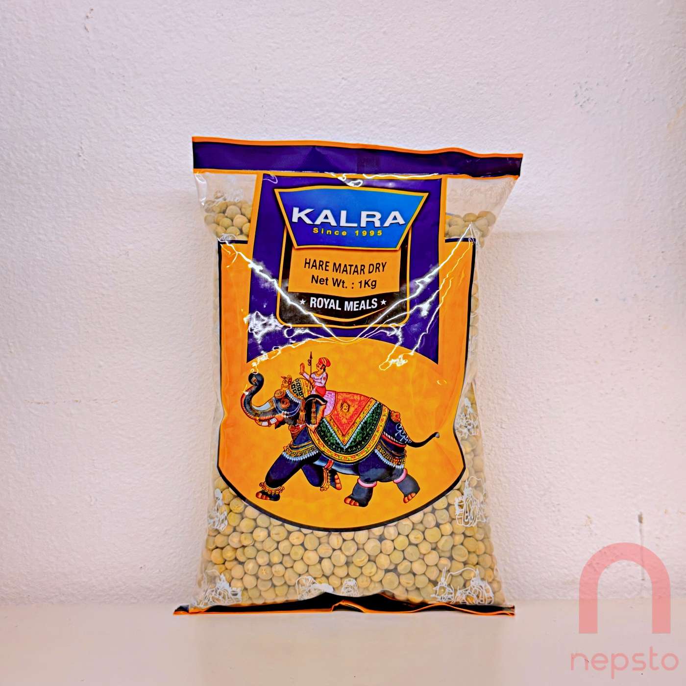 Hele grønne ærter - 1 kg