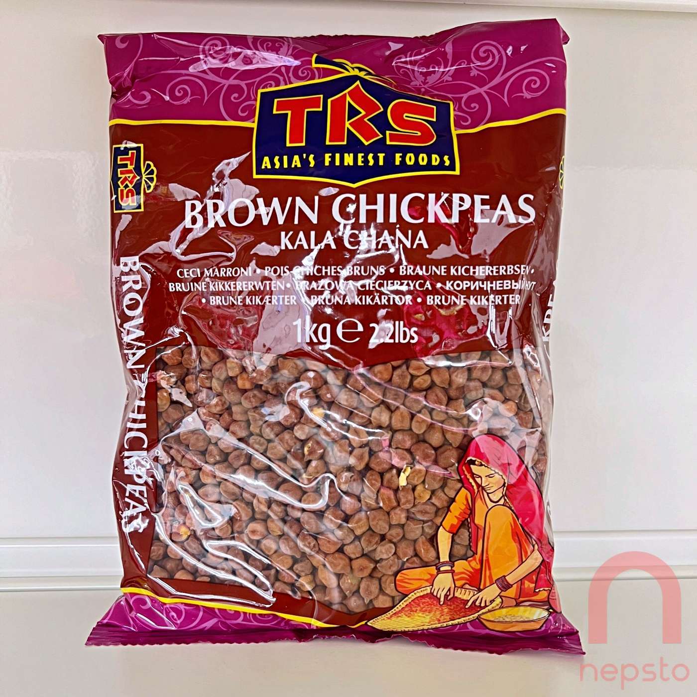 Brune kikærter - 1 kg
