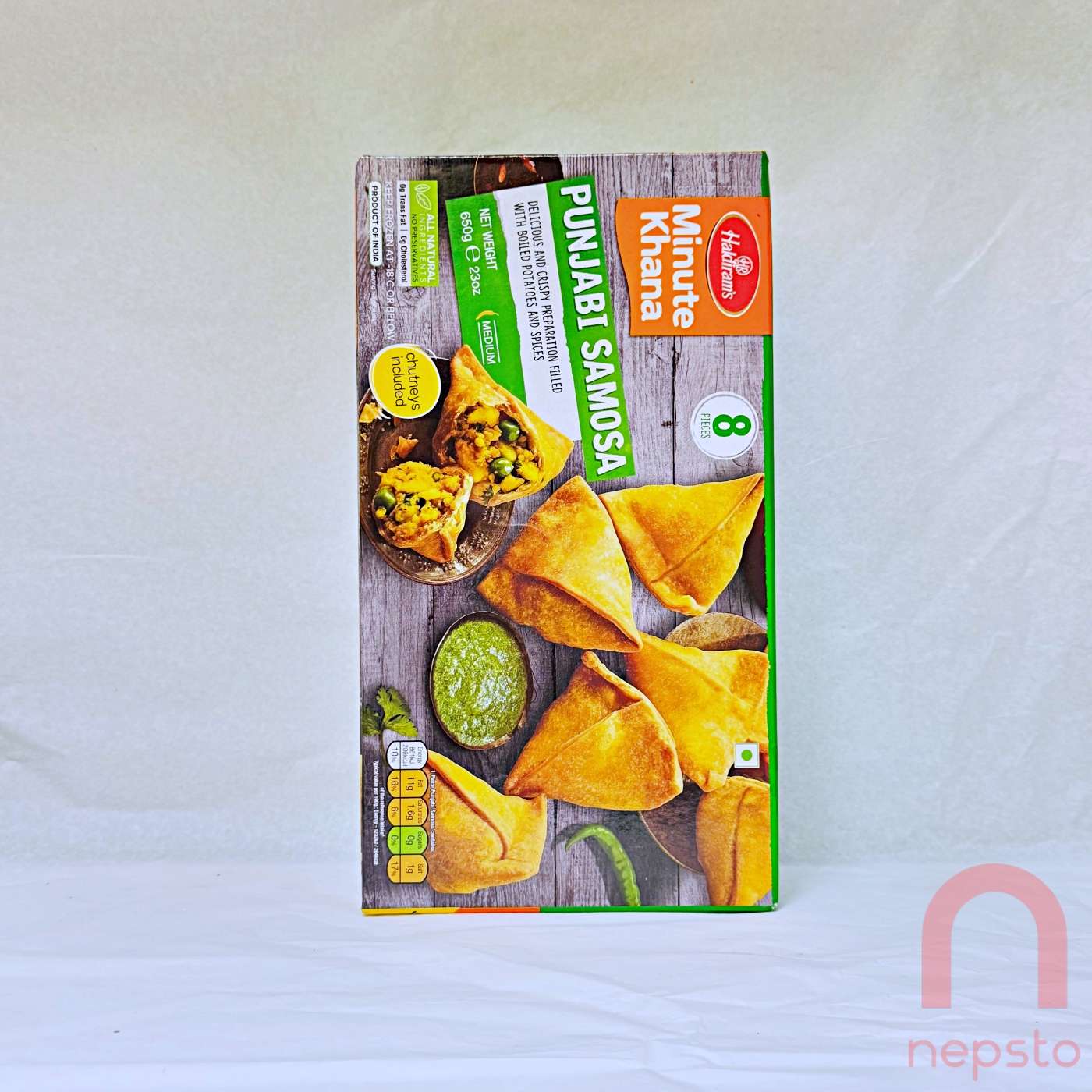 Haldiram Punjabi Samosa - 650g (8stk)