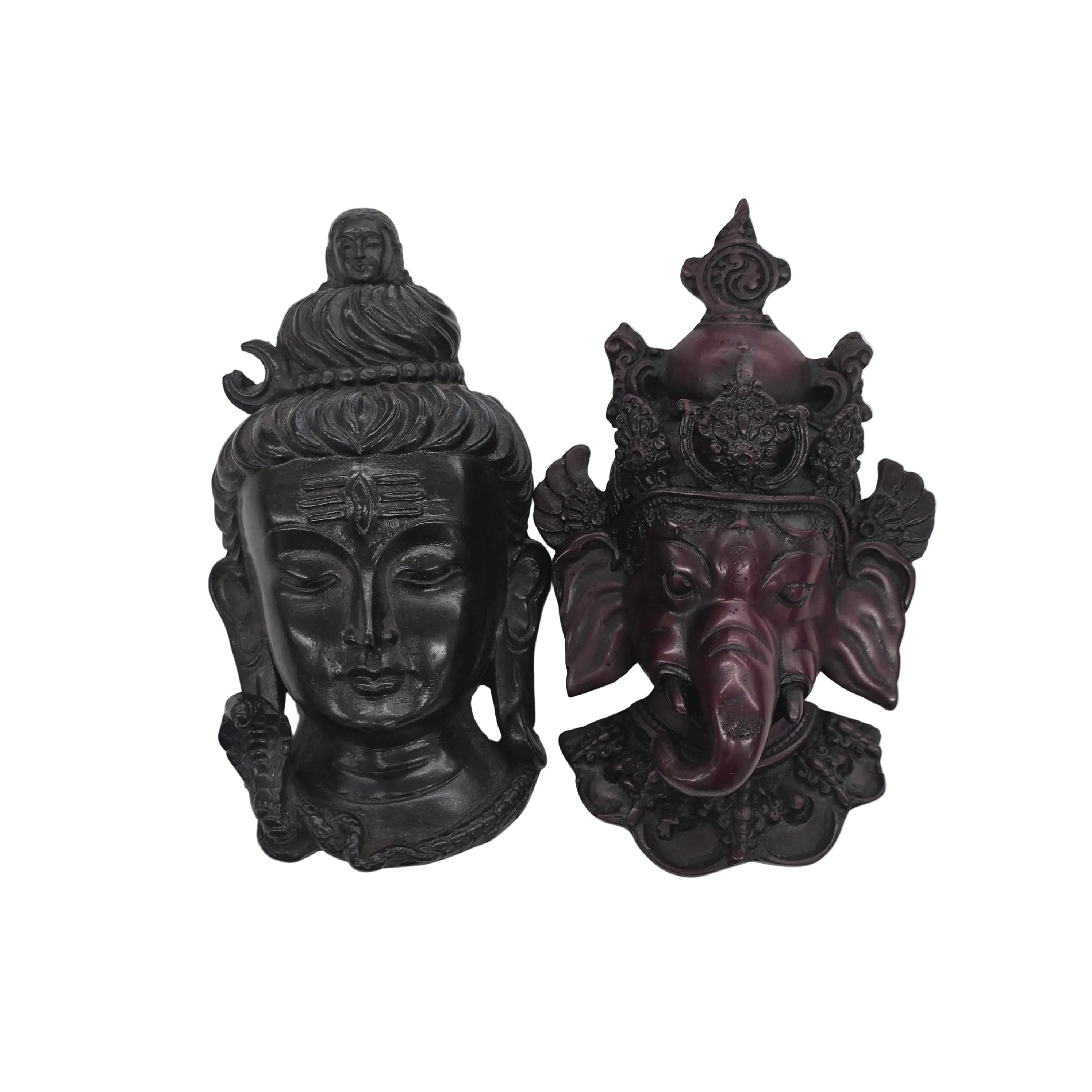Black Ceramic Decorative Murti