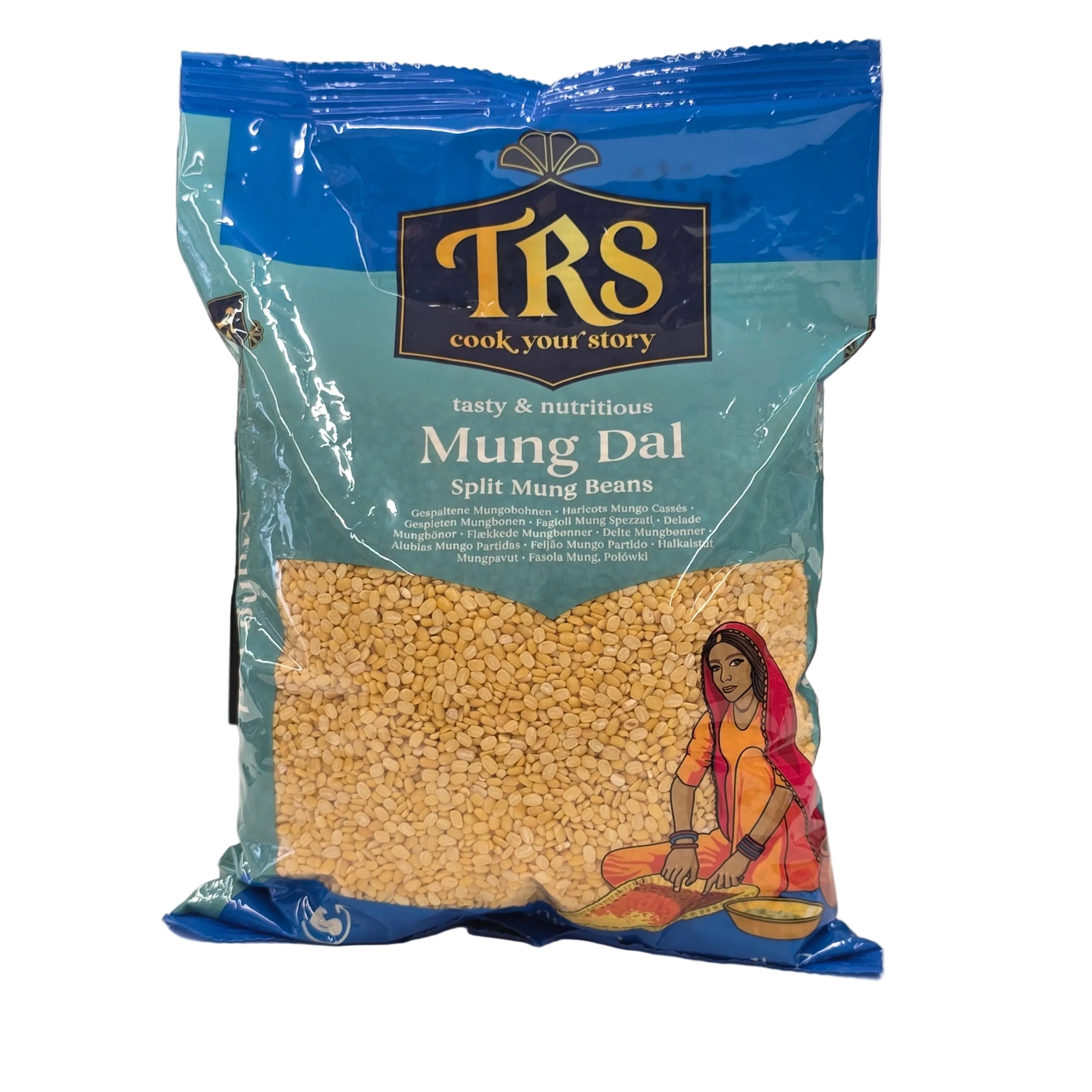 Mungbønner flækket - 1 kg