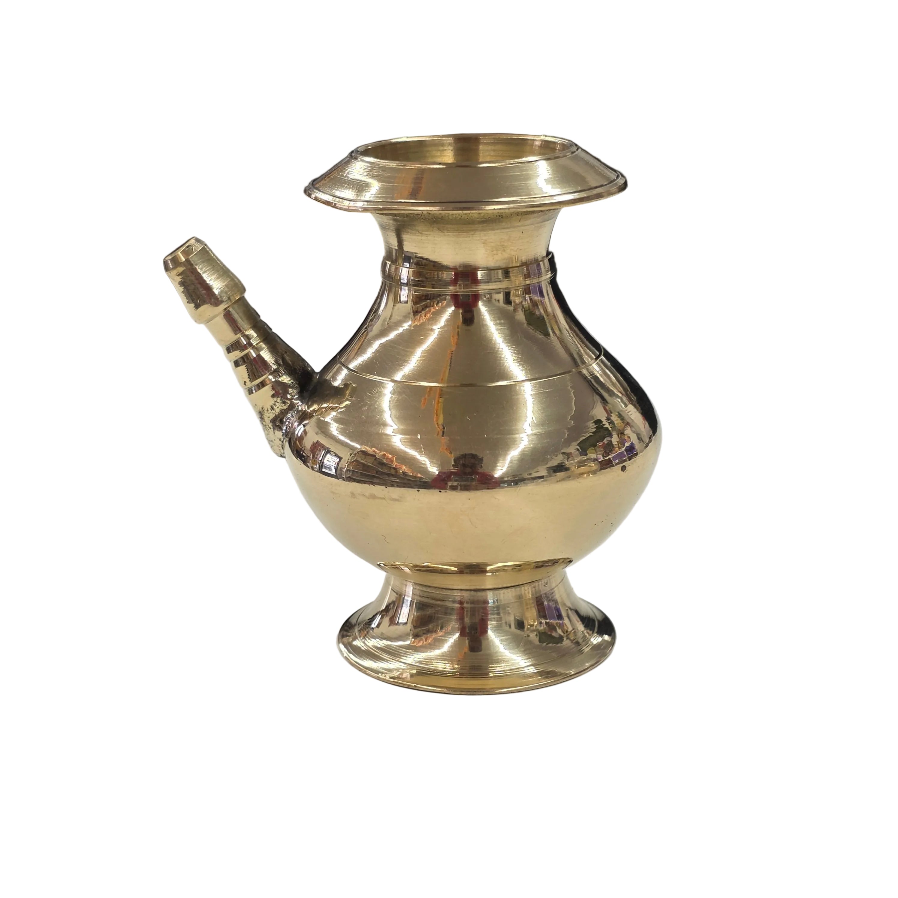 Karuwa i messing - Lille (9 cm)